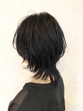 コバコ(Cobaco) マッシュウルフ×マッシュ×ウルフ×ネイビーブルー×エドル