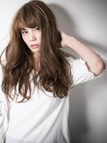 カバーヘア イヴ 戸頭店(COVER HAIR EVE) ラベンダーベージュのグラマラス小顔カールv戸頭20代30代40代