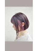 インナー×ショートボブ【ペスカ豊崎】