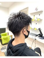 アクルヘアーバイテソロ(AKUR hair by tesoro)&nbsp;刈り上げツーブロックショート