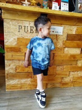 小さな美容室 プエリ(pueri) kidsツーブロック