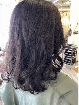 フラバー(flover) 【flover】30代、40代にオススメ☆セミロングxレイヤー束感☆