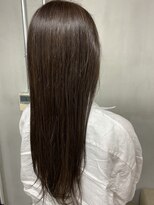 ヴィア(via) ナチュラルストレート×ナチュラルベージュ