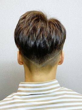 メンズサロン ハリウッド(HOLLYWOOD) 【アップバング】サイドパート×ツーブロック3