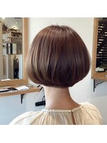 リエットヘアー 杢左店(Lie-et. hair)&nbsp;ナチュラル×ヴェールカラー/マッシュボブ/ナチュラルストレート