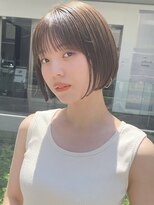 コクーン 銀座(Cocoon) グロスボブ#切りっぱなしボブ#美髪#ピンクブラウン