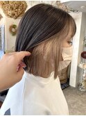ベージュインナーカラー