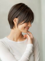 ケアリー 流山おおたかの森(Carelly)&nbsp;大人かわいい前髪セシルカットココアブラウンフリンジウェーブ