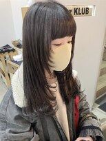 【cuz KLUB】顔周りレイヤー×ダークアッシュ【池袋】