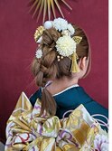 着物ヘアーアレンジ