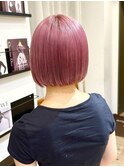 斜めバング/グレージュカラー/デザインカラー/吉祥寺R3