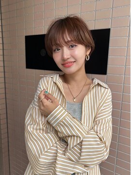 ガリカ 蔵前(Gallica) 【竹之内蔵人】ゆるふわナチュラルボブ/内巻きボブ/艶感ベージュ