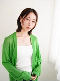 外ハネボブ/セクションカラー/グラデーションカラー/新宿