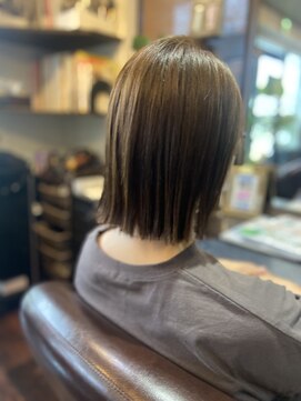 レイライン(Hair&Make salon Rayline) 切りっぱなしボブ