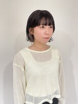 ヘアーアイストゥーレ(HAIR ICI TRE)&nbsp;大人かわいい切りっぱなしインナーカラー耳掛け小顔担当渡辺聖