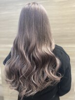 ラビス クローバー(Lovis clover) 《RIN》シルバーラベンダー【熊谷/レイヤーロング】