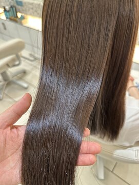 エクリフルール(equri fleur) 【目黒】ブリーチなし！ナチュラルベージュブラウン