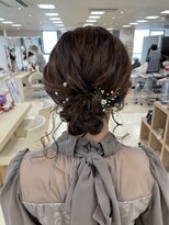 ケンジ 平塚ラスカ店(KENJE) 結婚式アレンジ／アレンジ／ヘアセット／平塚