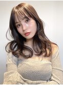 ザクザクレイヤーカット巻き方簡単ミディアムロング韓国表参道
