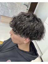 シャルム(Charme) メンズ刈り上げ波巻きパーマ