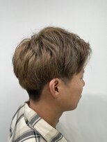 ロエン 西岡崎店(ROEN)&nbsp;ブリーチなしWカラー/メンズハイトーン/デザインカラー