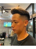 スキンフェード アップスタイル メンズショート
