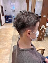 ブランシェ 高蔵寺店(BRANCHE)&nbsp;☆メンズ☆癖毛を活かした刈り上げショート【北川】