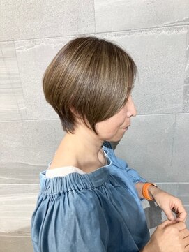 ラフ 所沢西口店(LAF.) ハイライトショート