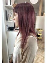 クウ(cuu)&nbsp;レッドカラー/髪質改善トリートメント