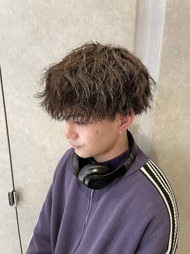 ジールサロン つくば本店 無造作ツイストスパイラルマッシュ/10代20代30代