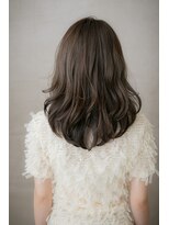 カバーヘア ブリス 大宮西口(COVER HAIR bliss)&nbsp;グレージュアッシュゆるふわエアリーセミディX大宮30代40代50代