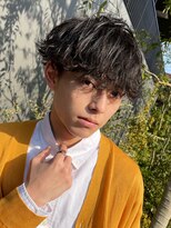 フィフス 名駅(fifth) 再現性高い波巻きスパイラルパーマ×刈り上げマッシュ