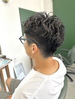 フー バイ セリナ(Fuu.by serina)&nbsp;スパイラルパーマ×ハイライト