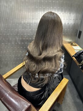 ボアップ(boappu) #ロングヘア#エクステ#プルシール#アッシュカラー