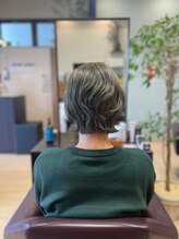 ヘアーアンドメイク シルバ(Hair&Make SILVA) 透明感のあるカラーリング　N.ペリドット×サンド