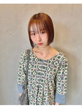 ラヴィズム 小新店(LUVISM) ボブ/ミディアム/ミニボブ/ショート/切りっぱなし新潟西区　小新