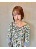 ボブ/ミディアム/ミニボブ/ショート/切りっぱなし新潟西区 小新