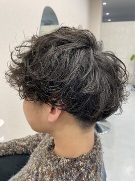 リノ(Lino) シャドウパーマ/メンズ/マッシュ