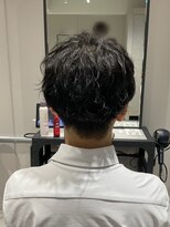 ロルカ 池袋店(Rolka)&nbsp;【波シャドウパーマ】マッシュ/メンズパーマ/メンズカット/池袋