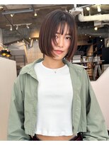 マーケット(MARKET)&nbsp;ボブ　ダークブラウン