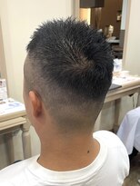 アルターリール(aL ter Rire)&nbsp;韓国マッシュ/スパイキーショート/ブルーブラック[鎌取］中村