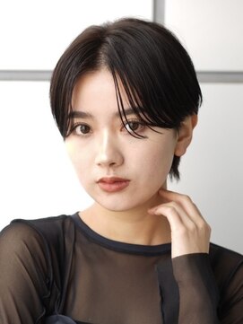 ソワネ 表参道(soigne) 表参道大人ショートボブ顔周りレイヤーカットくびれショート40代