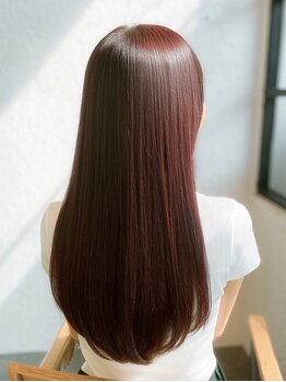 アネモネ 真美ヶ丘店(Ane mone)の写真/【髪質改善/Aujua取扱】ツヤ×手触りにリピーター続出◎髪質、お悩みに合わせてトリートメントをセレクト！