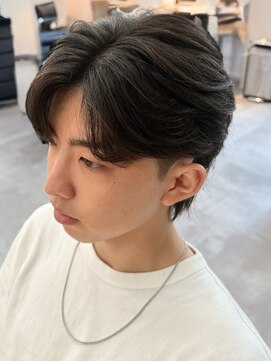 シーフ 千葉(Cyf) 曲がる縮毛矯正/縮毛矯正/センターパート/千葉駅/千葉/齊藤大樹