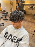 沖縄メンズ波巻きパーマ