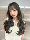 トレンド感抜群！！！ふんわりレイヤーカット×艶髪透明感カラー
