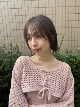 エクリボンヌ(equri bonne) 外はねボブ