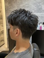 カミケンオム(kamiken. homme)&nbsp;爽やかメンズツーブロックショートカット【カミケンオム/福島】