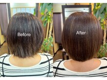 【髪質改善】朝が楽になる◎