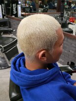 スリーセント 栄(3/cent)&nbsp;イージーバズ/イージーパーマ/バズカット/ホワイトブロンド